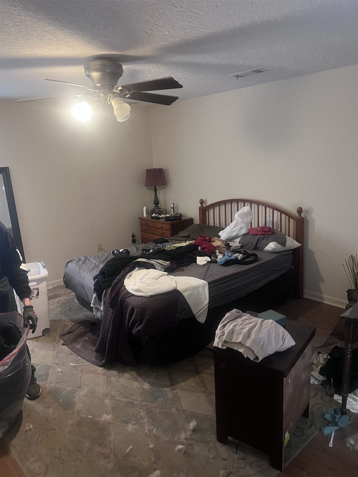 Before: Memphis estate cleanout, bedroom