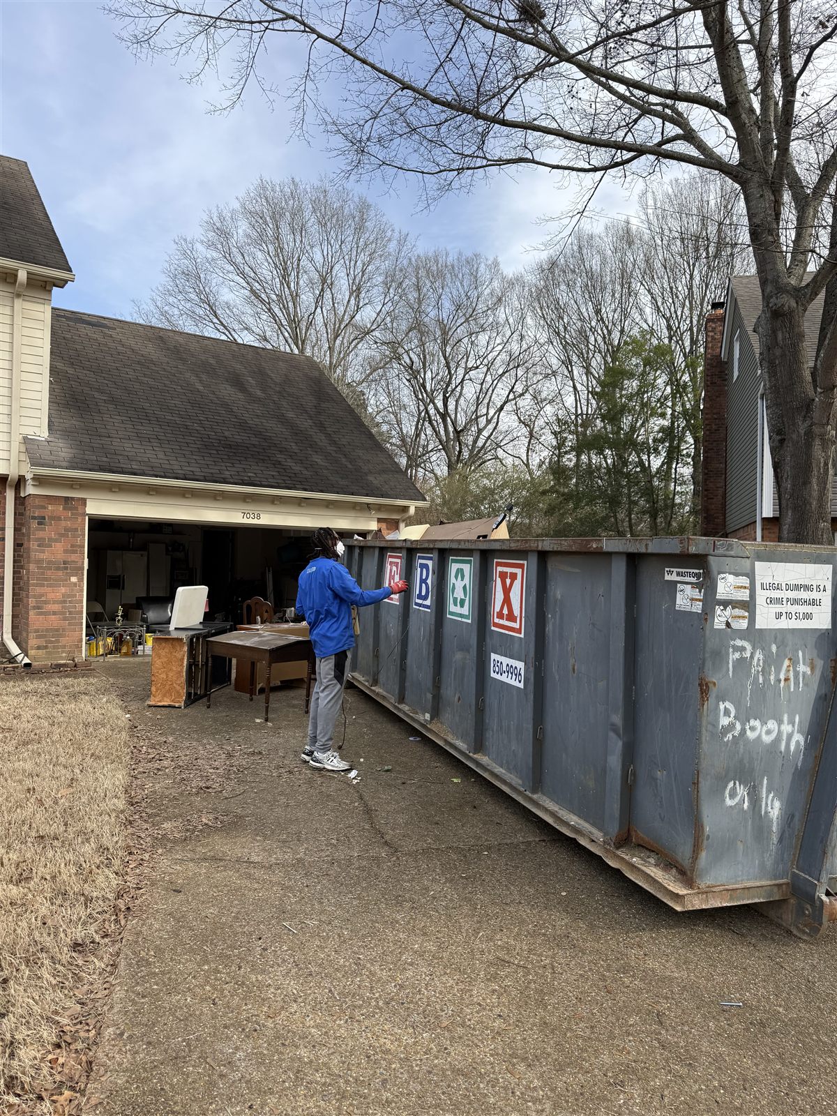 Debris removed: load 2